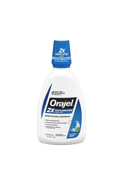 Orajel Apă de gură, Orajel, și efect împotriva iritațiilor bucale, 473,2 ml