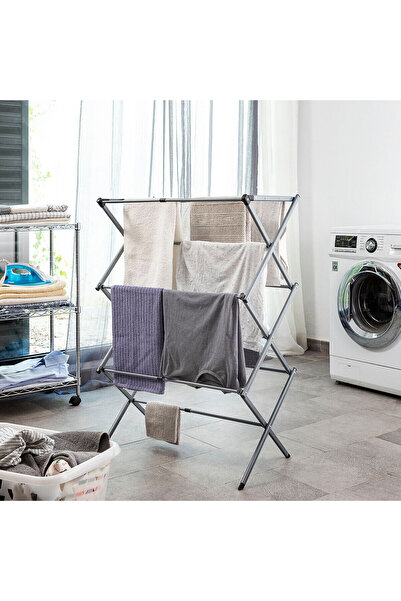 InnovaGoods InnovaGoods Cloxy foldable metal clothes dryer, 11 bars