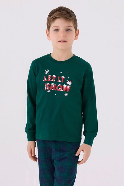 Arnetta Father Son Double Suit - Dark Green