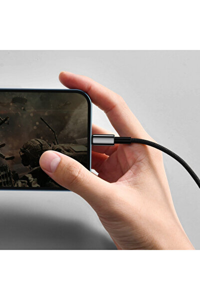 Baseus USB to Lightning data cable, 2.4A, 1m, (CALWJ-01) - Black