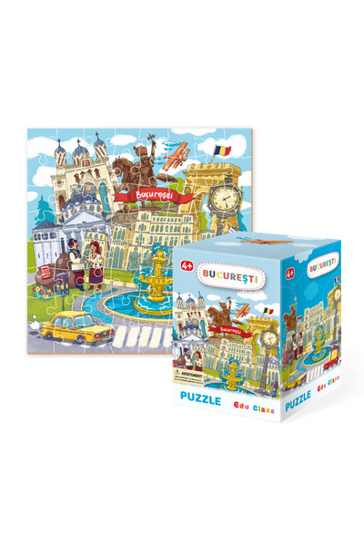 EduClass Puzzle 64 pieces, EDU CLASS, Bucharest