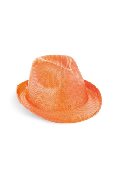 dalimag Orange Hat made of PP, versatile and stylish for summer 2025