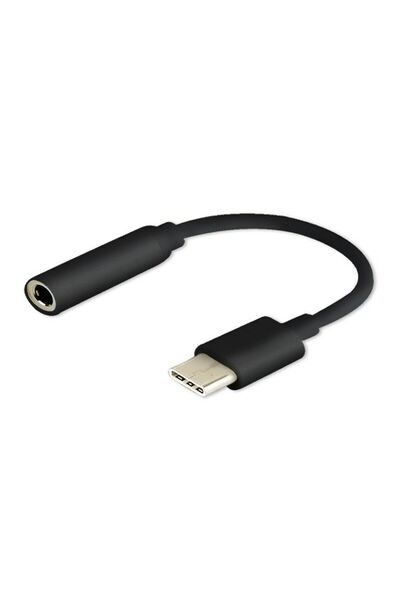 Savio Adaptor USB-C la Jack 3.5 mm Savio AK-35/B, Negru