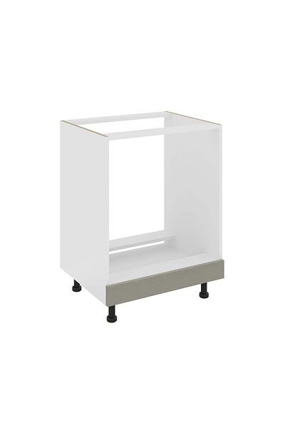haaus.ro Corp Cuptor haaus Karo, Gri Lucios/Alb, MDF, 60 x 50 x 80 cm