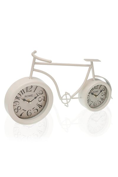 VERSA Table clock, Versa Iron, 20 x 10 x 36.5 cm