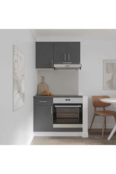 haaus.ro Corp Cuptor haaus Karo, Antracit/Alb, 60 x 50 x 80 cm