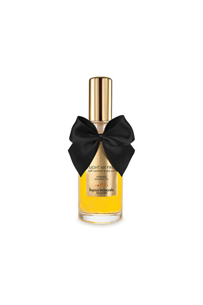 Bijoux Indiscrets Ulei de Masaj, Light My Fire, efect încălzitor, 100 ml