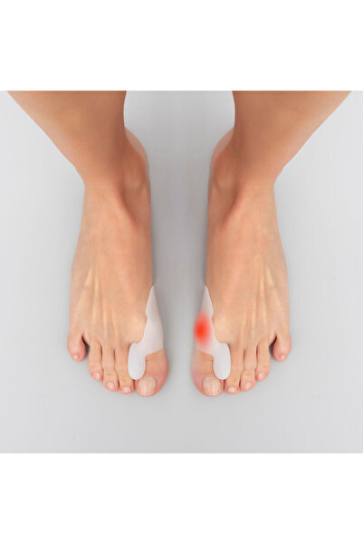 InnovaGoods Corector Protecție Bunion, InnovaGoods, Silicon, Alb, 2 unități