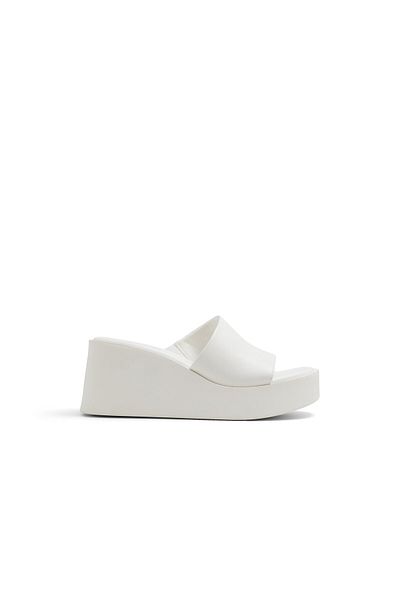 Call it Spring White L Cas Sandals For Women