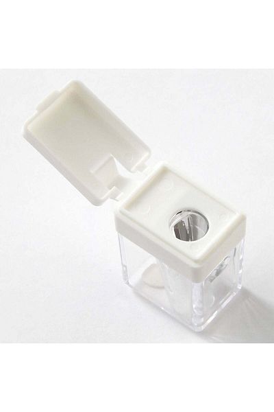 Muji Pencil Sharpener, White