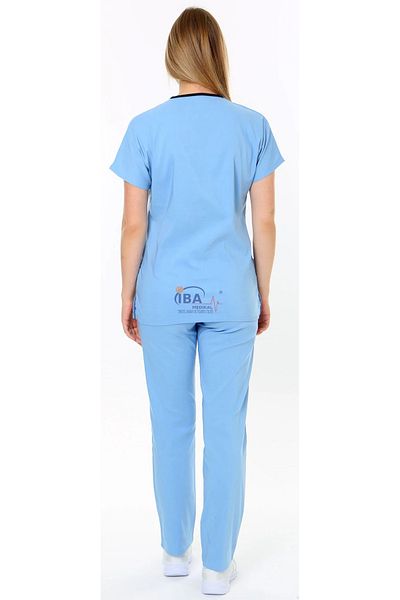 İBA MEDİKAL Costum medical unisex Flexcool albastru - L