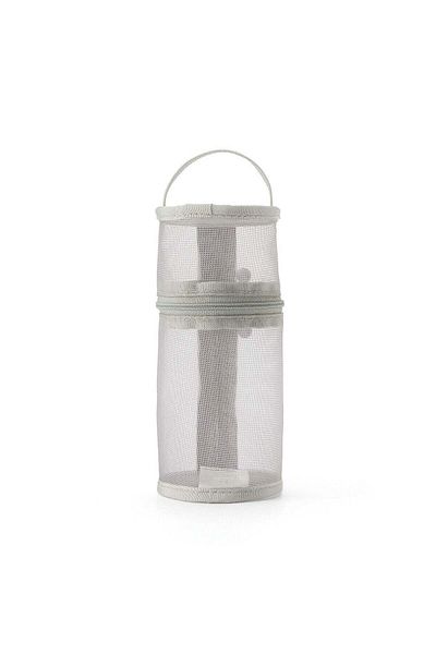 Muji Nylon Mesh Vertical/Horizontal Pen Case, W7.5 x H17.7 cm