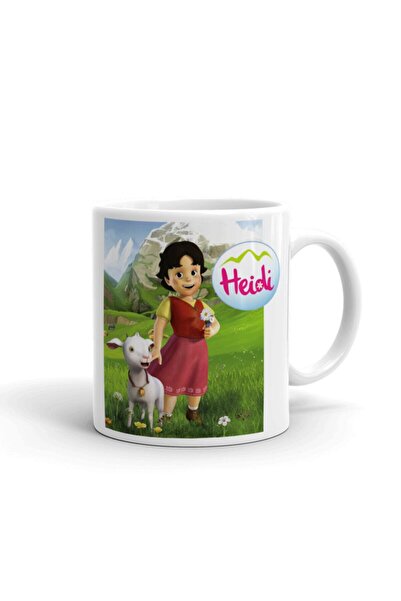 Hamiki Girl in the Alps Heide Design Imported Porcelain Ceramic Mug Cup