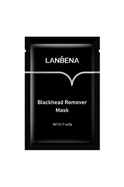 LANBENA Black Mask, Lanbena, Black Mask, from Bamboo Charcoal, for Blackhead Removal, 5gr