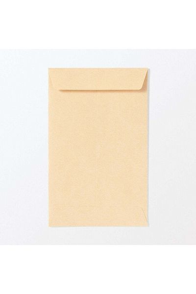 Muji Bamboo Paper Petit Envelope , Beige , 5 pcs