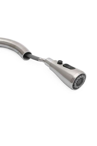 RUDİ ARMATÜR Inox Spiral Kitchen Sink Faucet