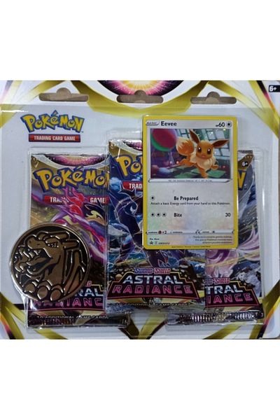 Pokemon Set Pokemon TCG Astral Radiance Sylveon 3 Booster Blister