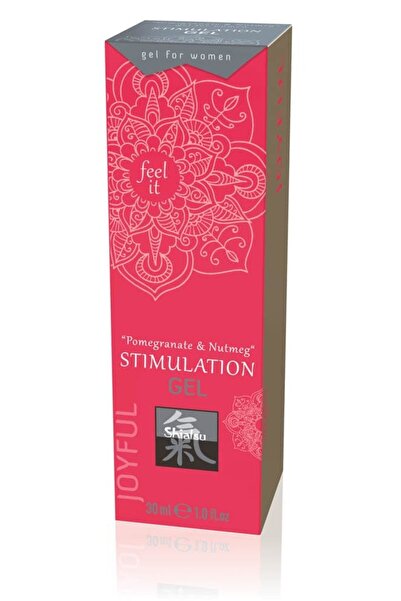 Shiatsu Gel de stimulare, 30 ml, Rodie și Nucșoară