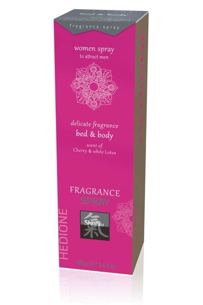 Shiatsu Spray pentru Pat și Corp, Cherry & White Lotus, 100 ml