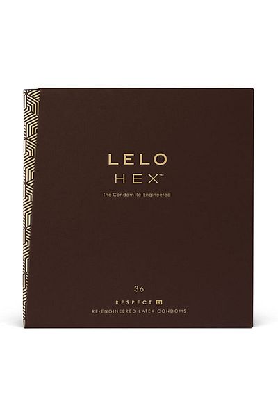 Lelo Condoms, LELO, HEX Respect XL, 36 pieces