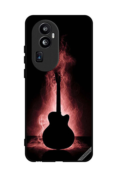 Covernex غطاء حماية لهاتف Oppo Reno 10 Pro Plus بتصميم انعكاس الجيتار
