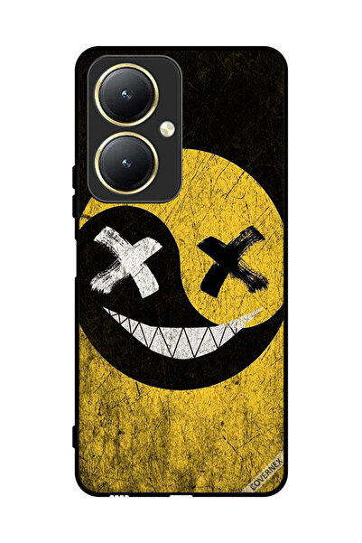 Covernex غطاء حماية لهاتف فيفو Y27 4G برسومات وجه مارشميلو