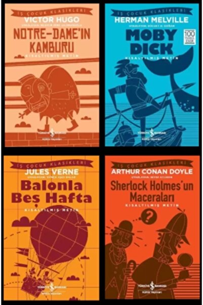 TÜRKİYE İŞ BANKASI KÜLTÜR YAYINLARI 100 TEMEL ESER nOTRE DAME'IN KAMBURU - MO...