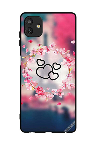Covernex غطاء حماية لهاتف سامسونج جالاكسي M13 5G - مشبك فني على شكل قلوب