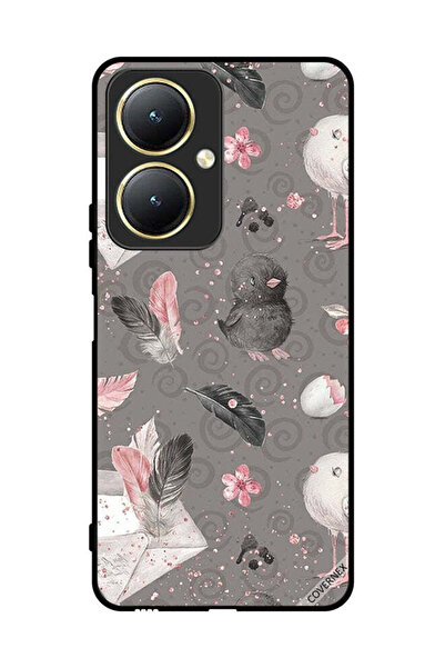 Covernex غطاء حماية لهاتف فيفو Y27 4G - ريش وفراخ