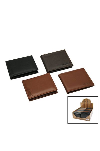 Mena Rise Şirinshop Man Sade Synthetic Leather Affordable Men's Wallet 1108107