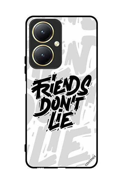 Covernex غطاء حماية لهاتف فيفو Y27 4G - الخط العربي - الأصدقاء لا يكذبون