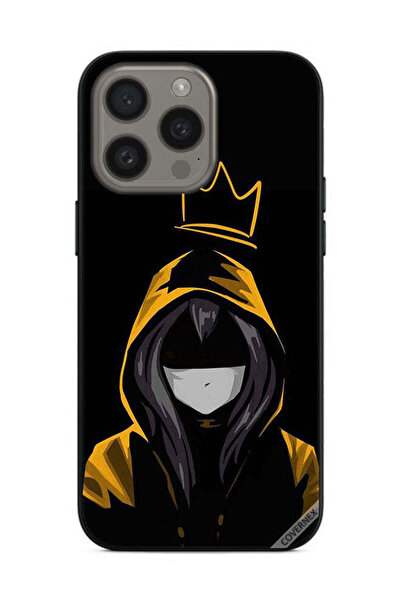 Covernex غطاء حماية لهاتف Apple iPhone 15 Pro Max - رسمة فتاة الملكة