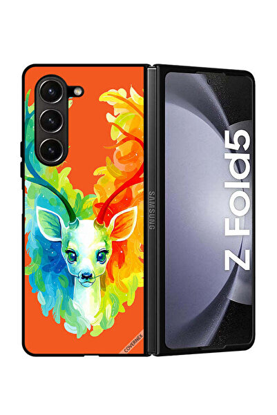 Covernex غطاء حماية لهاتف سامسونج جالاكسي زد فولد 5 - غزال ملون