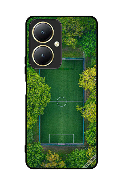 Covernex غطاء حماية لهاتف vivo Y35 Plus 5G مع منظر ملعب كرة قدم