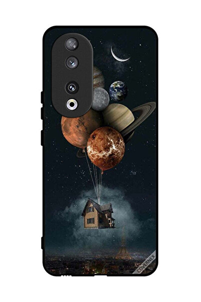 Covernex غطاء حماية لهاتف Honor 90 - Balloon Planets Takes Home