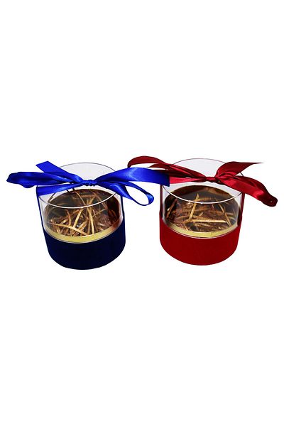 Mena Rise Diyar-Ifırsatshop Shelf Round Gift Box Colorful Carton Base Mica Crystal Cover Diameter:13