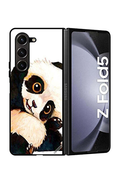 Covernex غطاء حماية لهاتف سامسونج جالاكسي زد فولد 5 - باندا وأطفاله