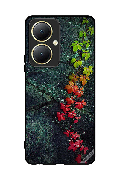 Covernex غطاء حماية لهاتف فيفو Y27 4G بأوراق جميلة