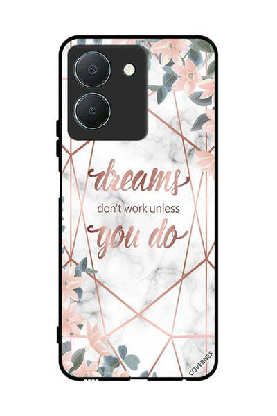 Covernex Protective Case Cover For Vivo Y36 4G Dreams Don't Work Unless You Do