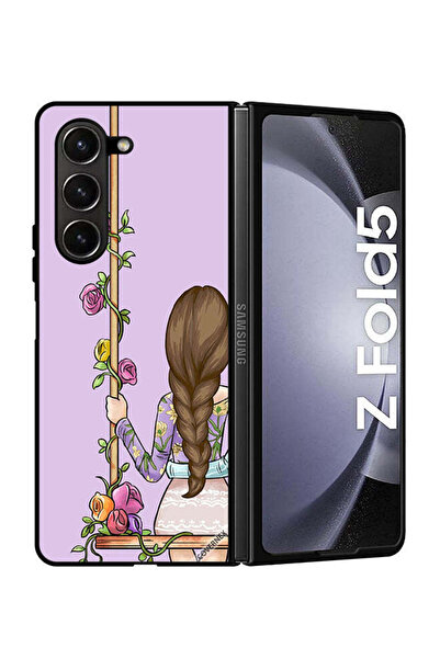 Covernex غطاء حماية لهاتف سامسونج جالاكسي زد فولد 5، خلفية فتاة صديقة