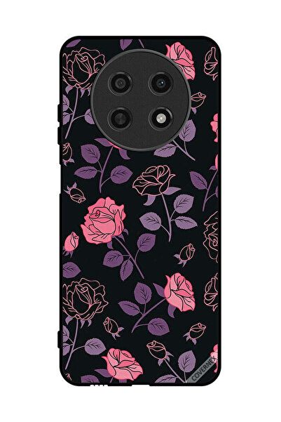 Covernex غطاء حماية لهاتف هواوي نوفا Y91 - زهور قوطية باستيل