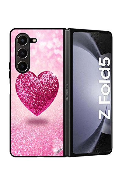 Covernex غطاء حماية لهاتف سامسونج جالاكسي زد فولد 5 بقلب لامع