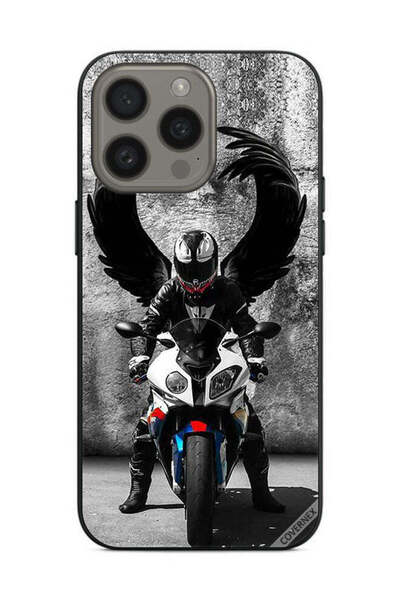 Covernex غطاء حماية لهاتف Apple iPhone 15 Pro Max Winger Bike Lover