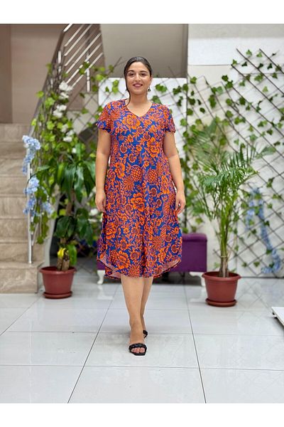 Punta Otantik Pss12322 Viscose Magic Dress
