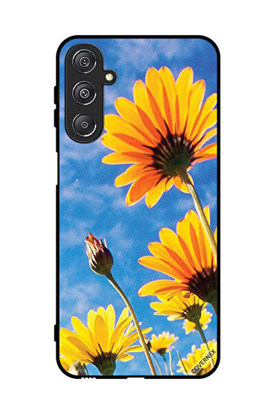 Covernex غطاء حماية لهاتف سامسونج جالاكسي M34 5G - زهور عباد الشمس