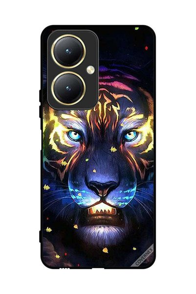 Covernex غطاء حماية لهاتف فيفو Y27 4G - مشبك فني على شكل أسد