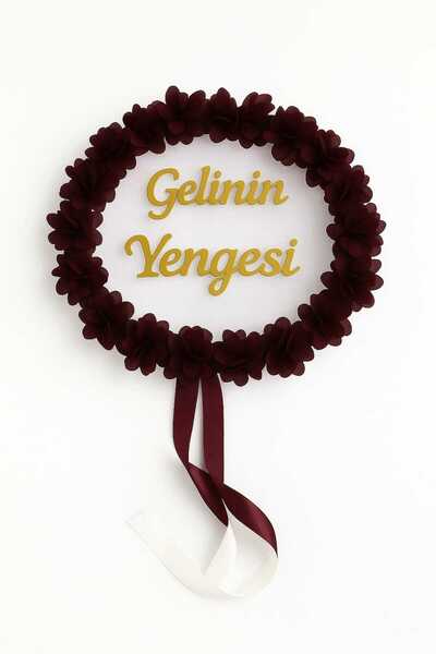 Evsay Gelinin Yengesine Özel Kına Tefi Kına Malzemeleri Def vurmalı tef Zilli...