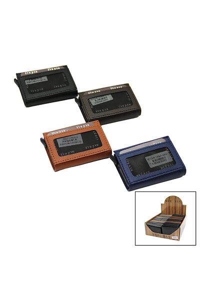 Mena Rise Şirinshop Inner Button Automatic Card Holder Synthetic Leather 1108107
