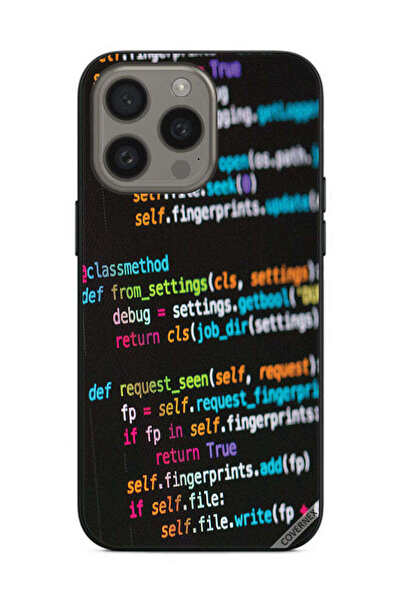 Covernex غطاء حماية لجهاز Apple iPhone 15 Pro Max للبرمجة