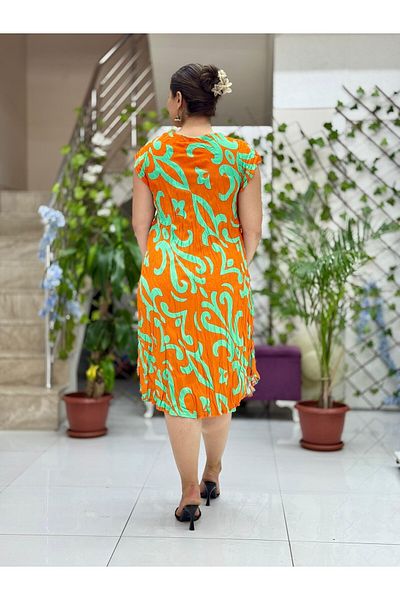 Punta Otantik Pss12234 Viscose Magic Dress